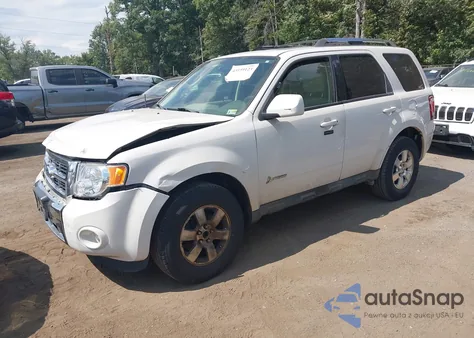 2012 Ford Escape Hybrid Limited from USA, damaged, VIN 1FMCU4K32CKA55649